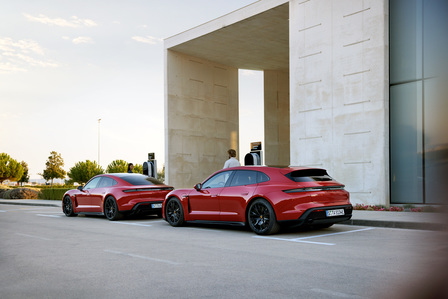 The new Taycan GTS and Taycan GTS Sport Turismo